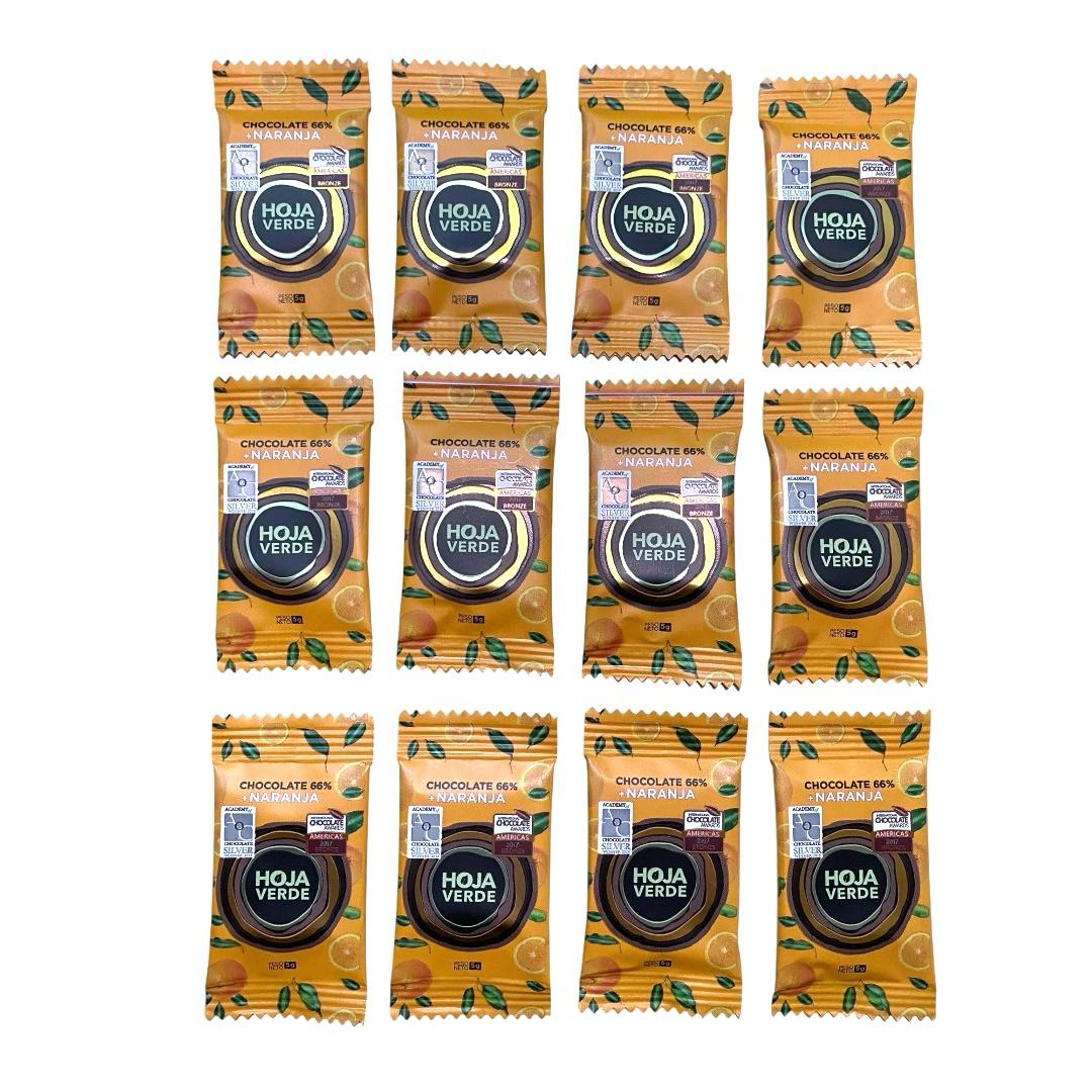OFERTA! Mini barras 5gr HOJA VERDE 12 unidades