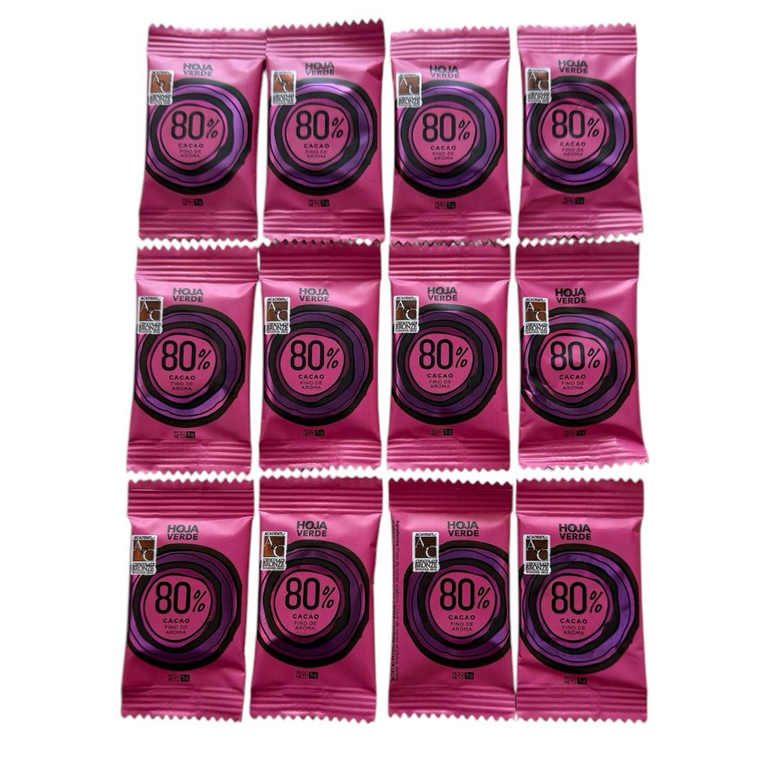 OFERTA! Mini barras 5gr HOJA VERDE 12 unidades