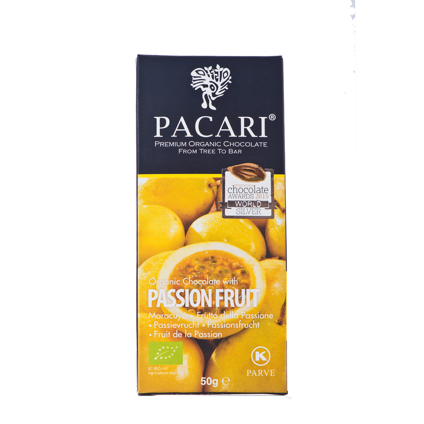 Barra de Maracuyá 60% Paccari 50gr