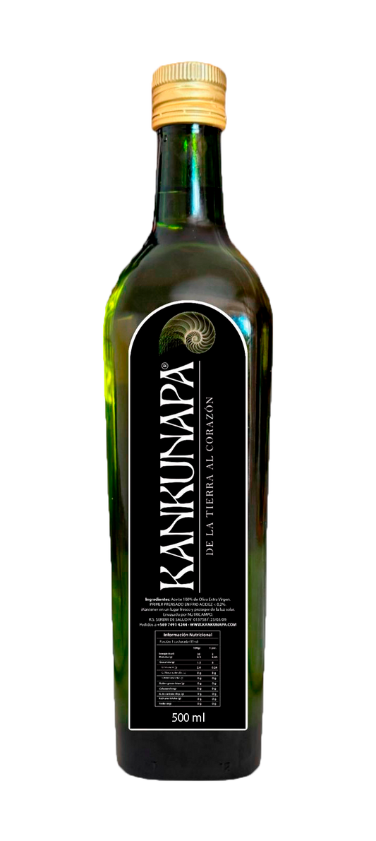 Aceite de Oliva extra virgen KANKUNAPA 500ml