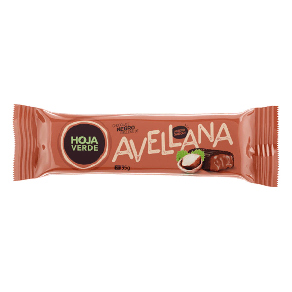 CHOCO relleno HOJA VERDE 30gr