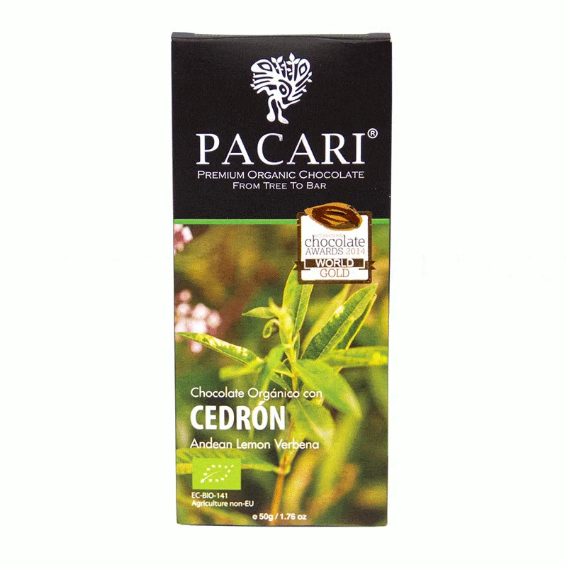 Barra de Cedrón 60% Paccari 50gr