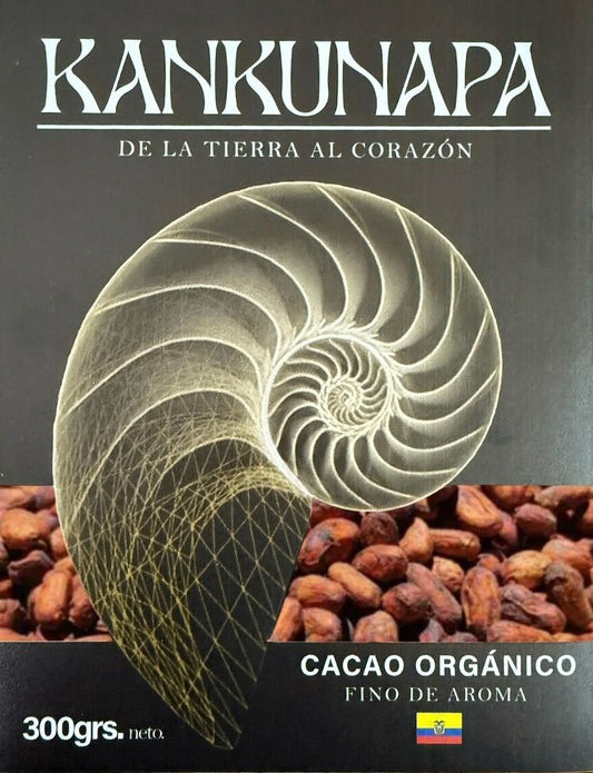 Pepas de cacao orgánico KANKUNAPA 300gr