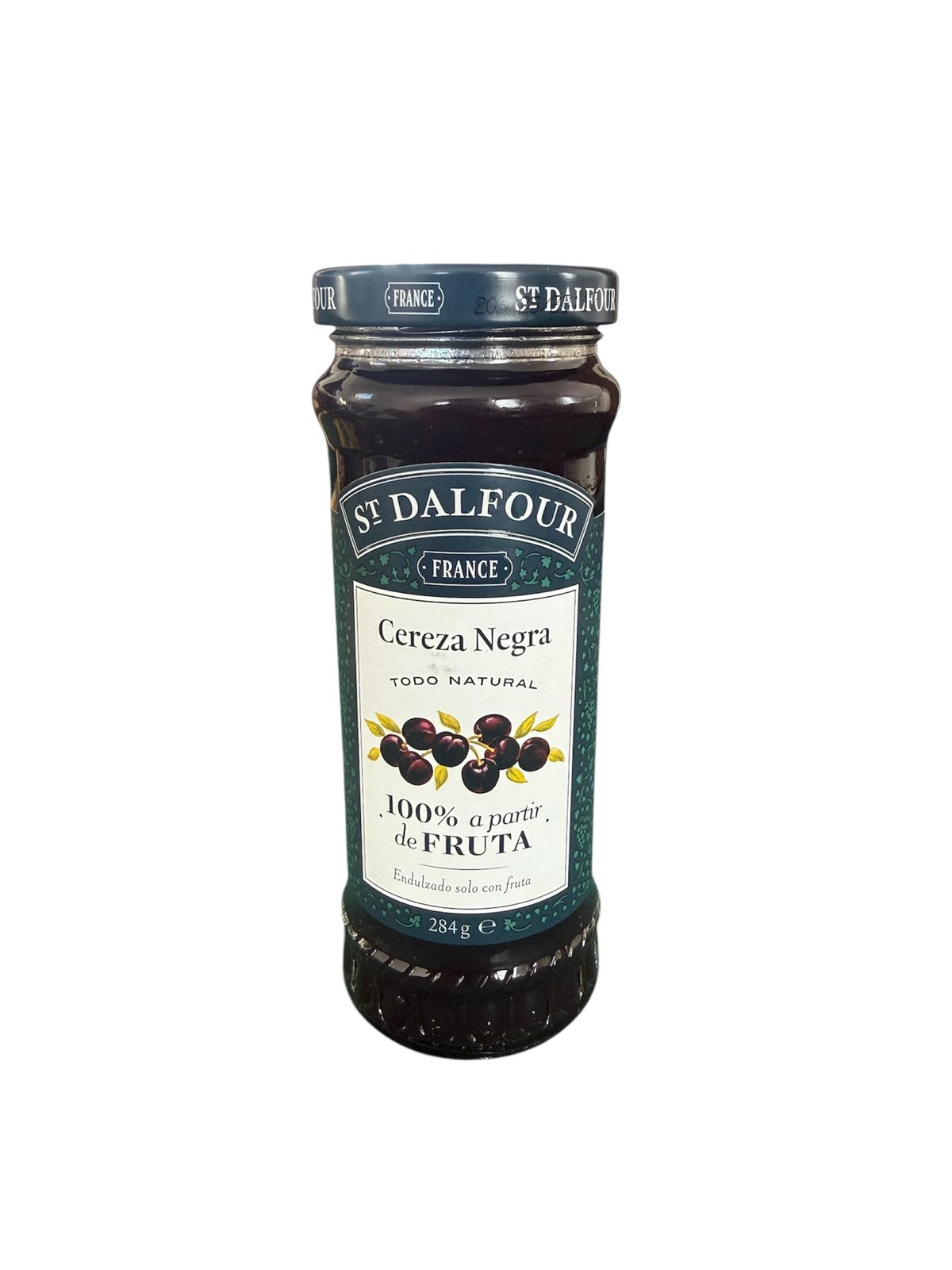 Mermelada "St DALFOUR" Cereza negra 284gr 100% fruta
