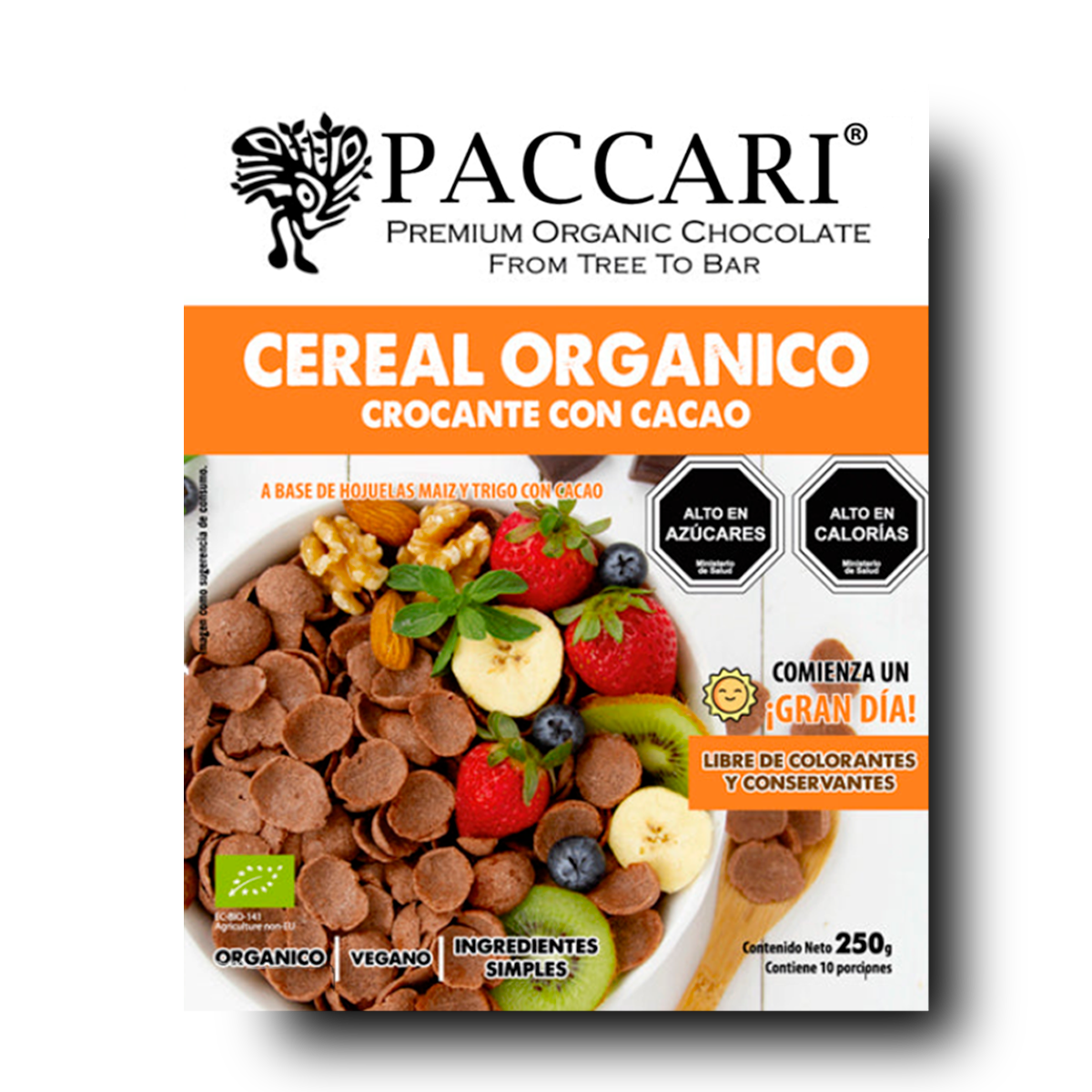 Cereal Orgánico Paccari 250gr