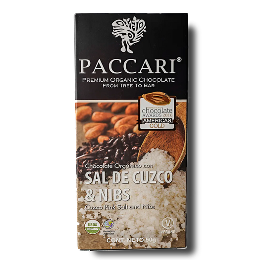 Barra de Sal de Cuzco 60% Paccari 50gr
